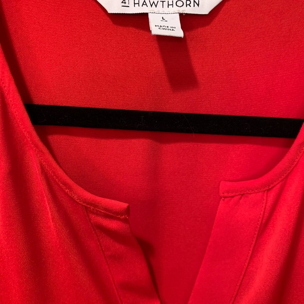41 Hawthorn Red Blouse